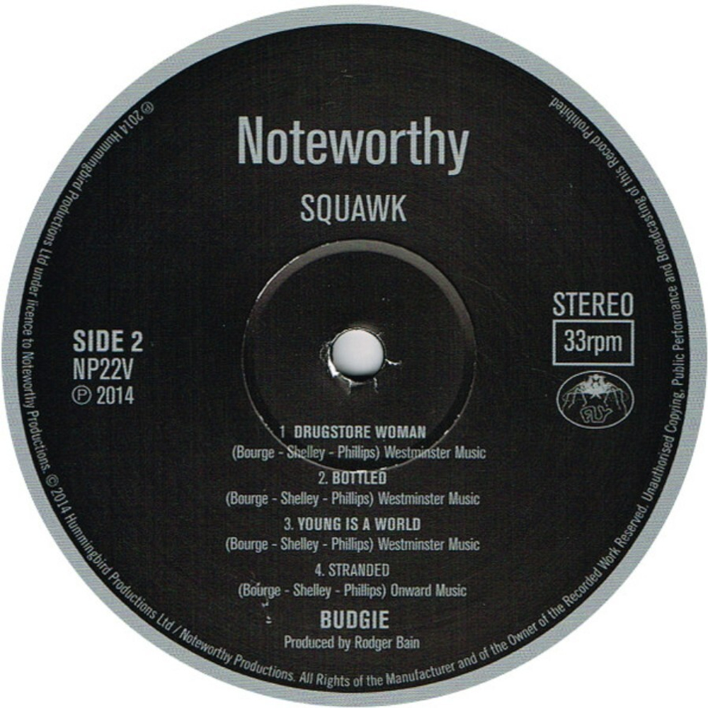 Budgie / Squawk (LP)
