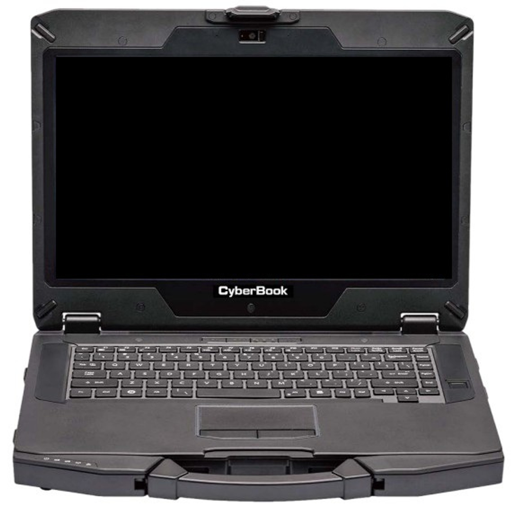 Ноутбук защищённый CyberBook S1134 14 ", Core i3, 4 Гб RAM, 128 Гб SSD, UHD Graphics, Черный