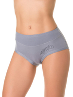 Трусы с высокой линией талии из бамбукового полотна (Размер: 4X) (Цвет: бордовый)