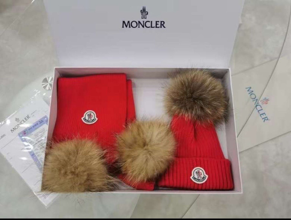 Набор Moncler (шарф + шапка), арт. 464091298