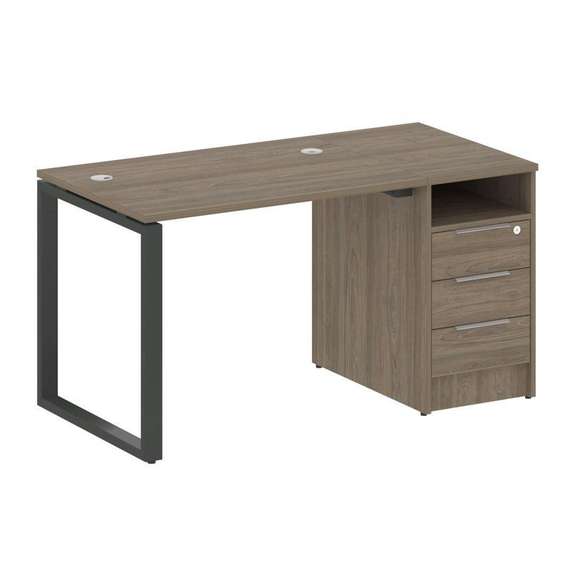 Метал Систем Рабочая станция с тумбой на О-образном м/к БО.РС-СТП-1.1