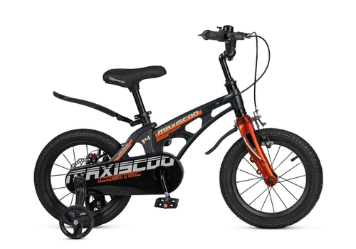 Велосипед 14'' Maxiscoo COSMIC  Стандарт Плюс Мерцающий Графит (2025)