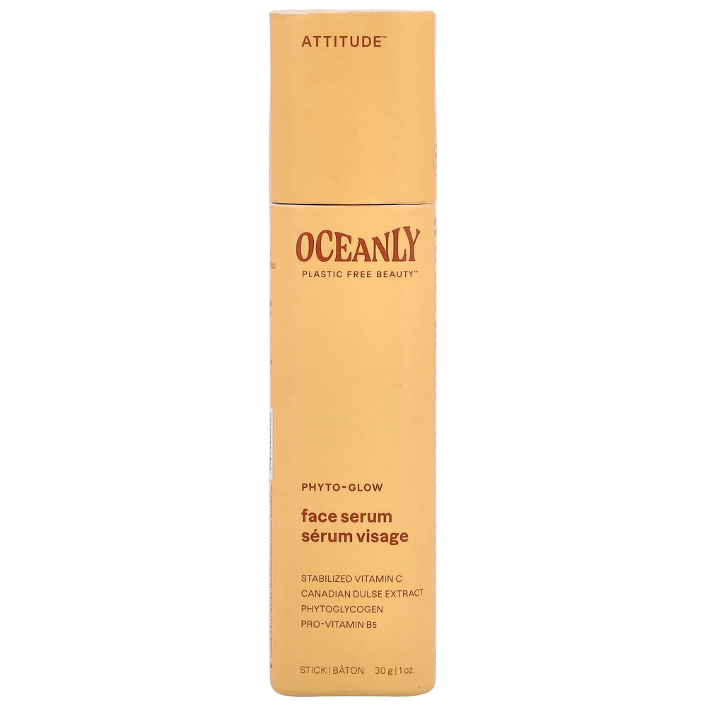 ATTITUDE, Oceanly ™, сыворотка для лица с фито-сиянием, 30 г (1 унция)