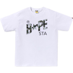 A Bathing Ape Bathing Ape Футболка Moderate Regular Straight Fit Summer Bap Ss26 053 белый