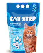 Наполнитель Cat Step 7.6л Arctic Blue впитывающий силикагелевый