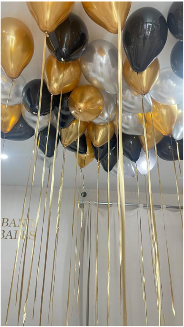 Коробка-сюрприз с шарами №145