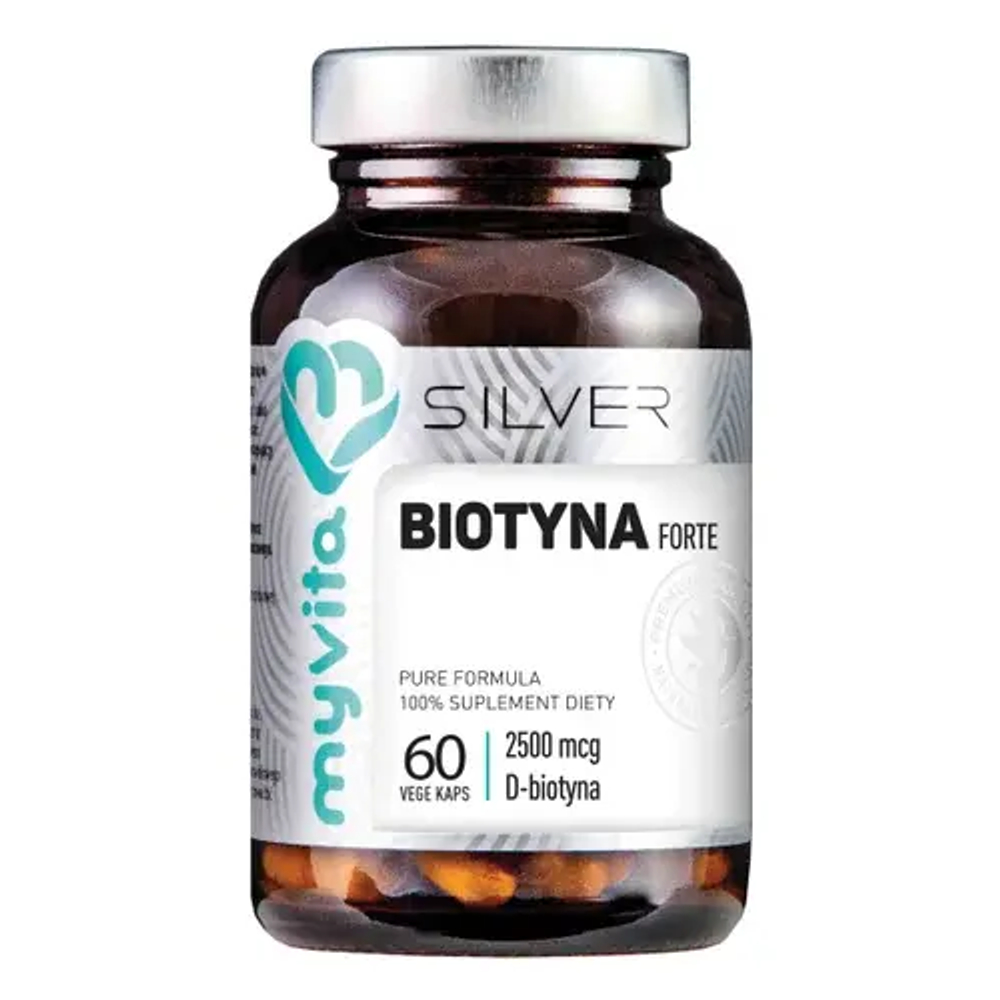 MyVita Silver Biotin Forte 2500 mcg - 60 капсул
