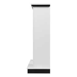 Каминокомплект:Очаг Electrolux Classic EFP/P-1020LS, портал Grado Classic белый, черный