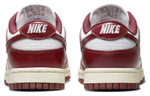 Кроссовки Nike Dunk Low Prm "Team Red"And White (Женская размерная сетка)