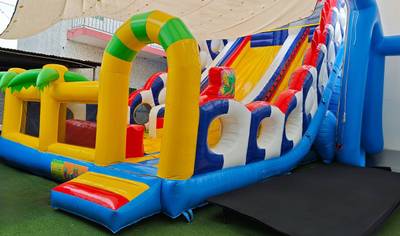 Коммерческий батут «Дракон 2», 11,5*6*9 м