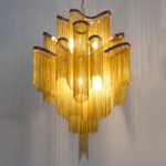 Pendant design lamp Stream by Terzani (Gold)