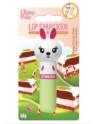 Lip Smacker Бальзам для губ Bunny Hoppy Carrot Cake с ароматом Морковный пирог, 4 г