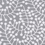 Дорожка на стол серого цвета с принтом Спелая Смородина из коллекции scandinavian touch, 45х150 см