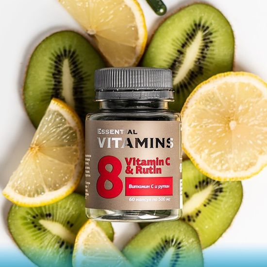 Витамин С и рутин Essential Vitamins