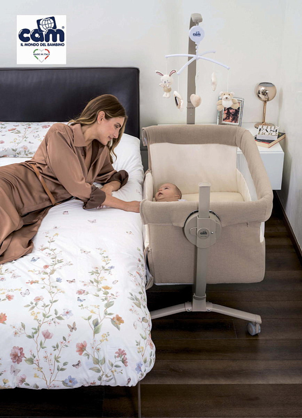 Колыбель CAM Cullami 168 розовый