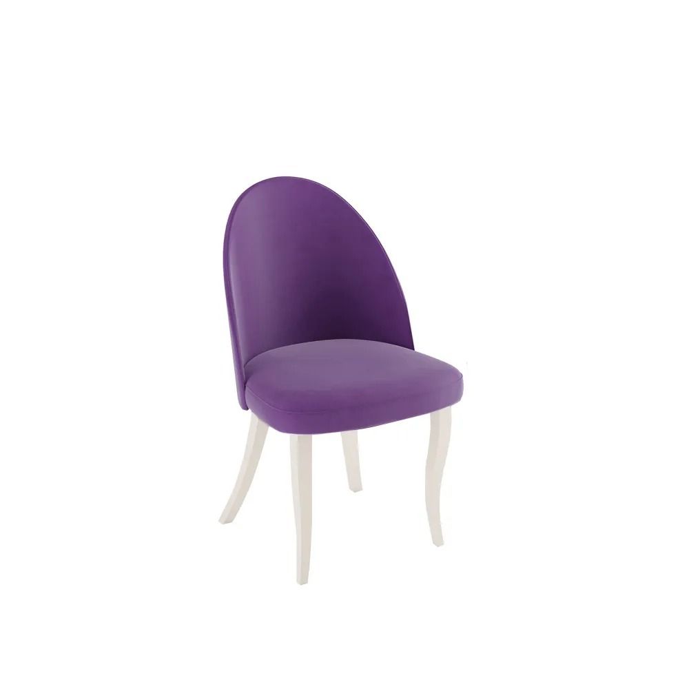 Комплект из двух стульев Kenner 144С крем-фиолетовый