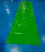 Склиз, сменное полотно для надувного батута 4,65*1,21*0,001 м