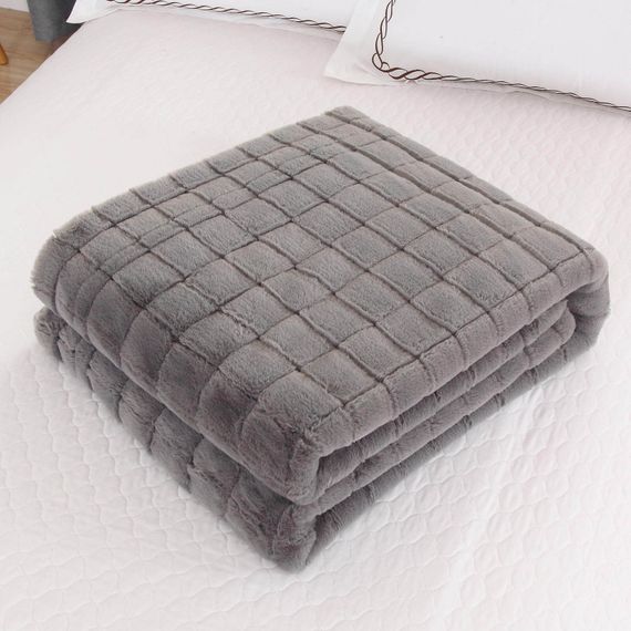 Мадлен (серая) Покрывало 160х220