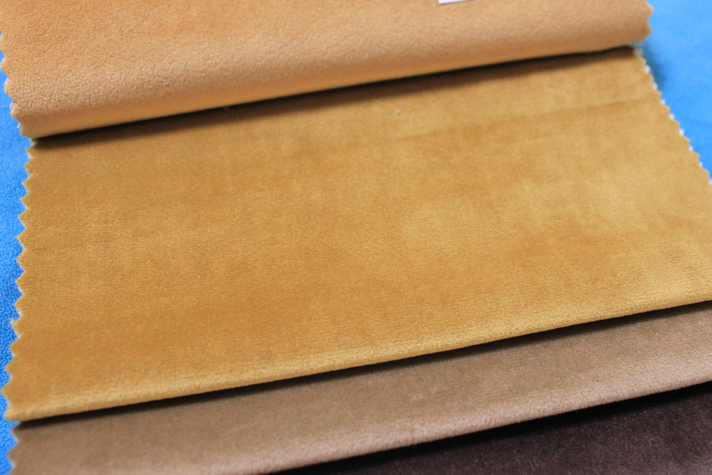 Микровелюр Романтика Цветочный мед 62