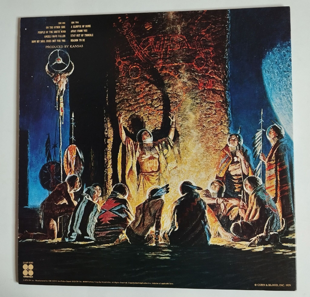 Винтажная виниловая пластинка Kansas Monolith (Japan 1979) (No Obi) NM
