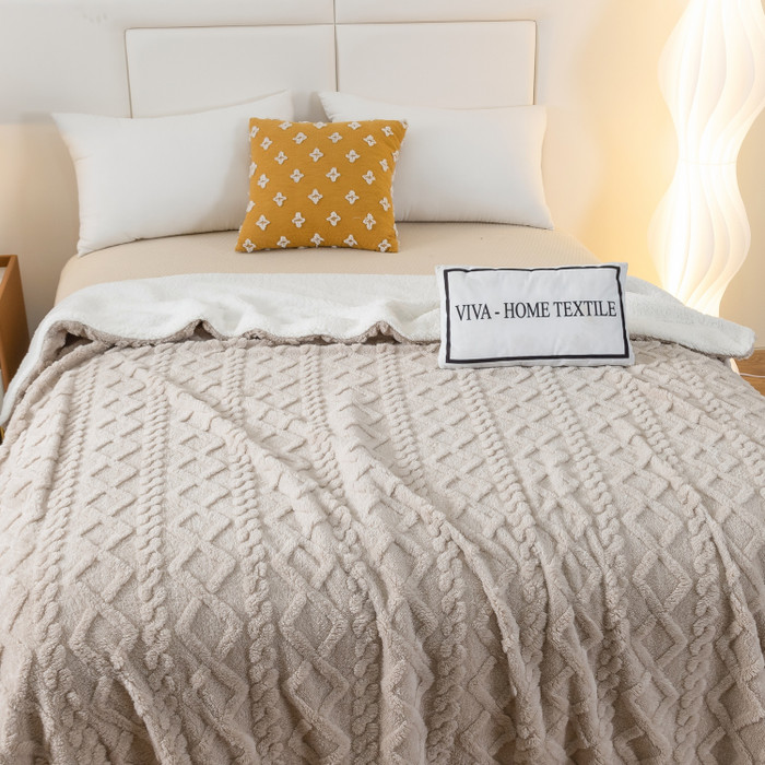 Плед Fluffy/Пушистый бамбуковая микрофибра FL014