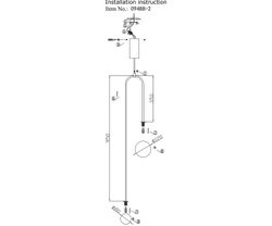 Kink Light 09488-2,20 Люстра Ирэн бронза G9 10W