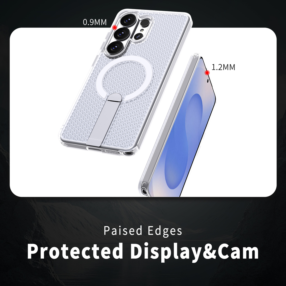 Прозрачный чехол Mesh Pro Magnetic Case для Samsung Galaxy S26 Ultra