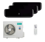 Мульти сплит-система Hisense на 3 комнаты (25+25+25 кв.м.) Black