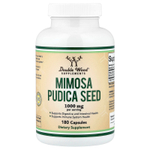 Double Wood Supplements, семена Mimosa pudica, 180 капсул (500 мг в 1 капсуле)