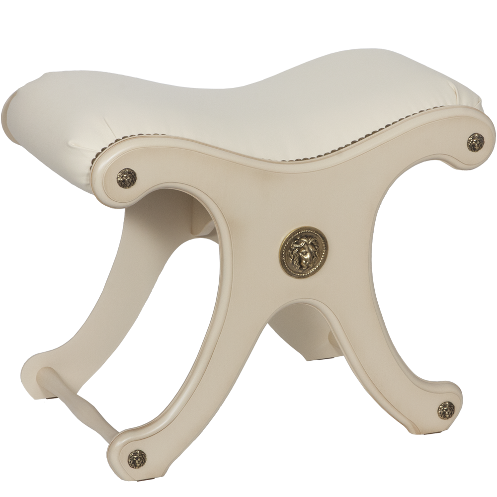 Скамья Сорренто Айвори Старое золото