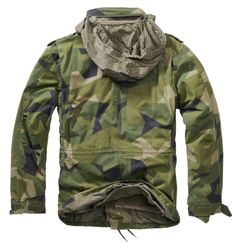 Brandit M65 GIANT JACKET swedisch camo M90