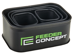 Емкости для прикормки и насадки Feeder Concept EVA 5шт. набор 270х170х100