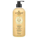 ATTITUDE, Furry Friends, Natural Pet Care, дезодорирующий шампунь, лаванда, 473 мл (16 жидк. унц.)