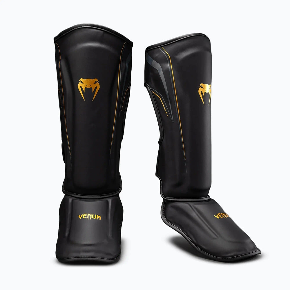 Шингарды Venum Streamline Shin black/gold