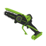 Цепная мини пила аккумуляторная Greenworks CS2410A, 24V, 10см, без АКБ и ЗУ (CS2410AA1)