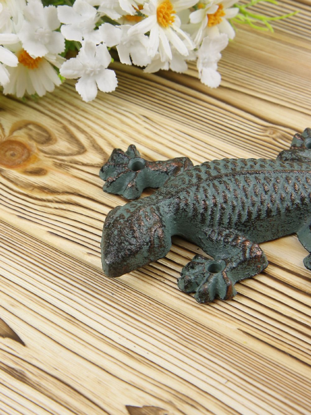 Iron Garden Крючок настенный "Ящерица"