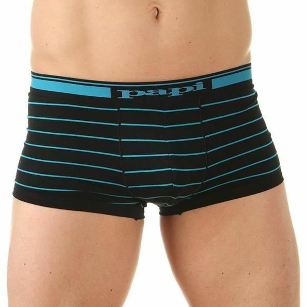 Комплект мужских трусов боксеры 2 штуки PAPI Бирюза 980552R-969