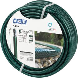 Шланг для полива GF GF80007092 ALPHA ПВХ армированный 12,5 мм 1/2 25 м | Шланги Green Apple