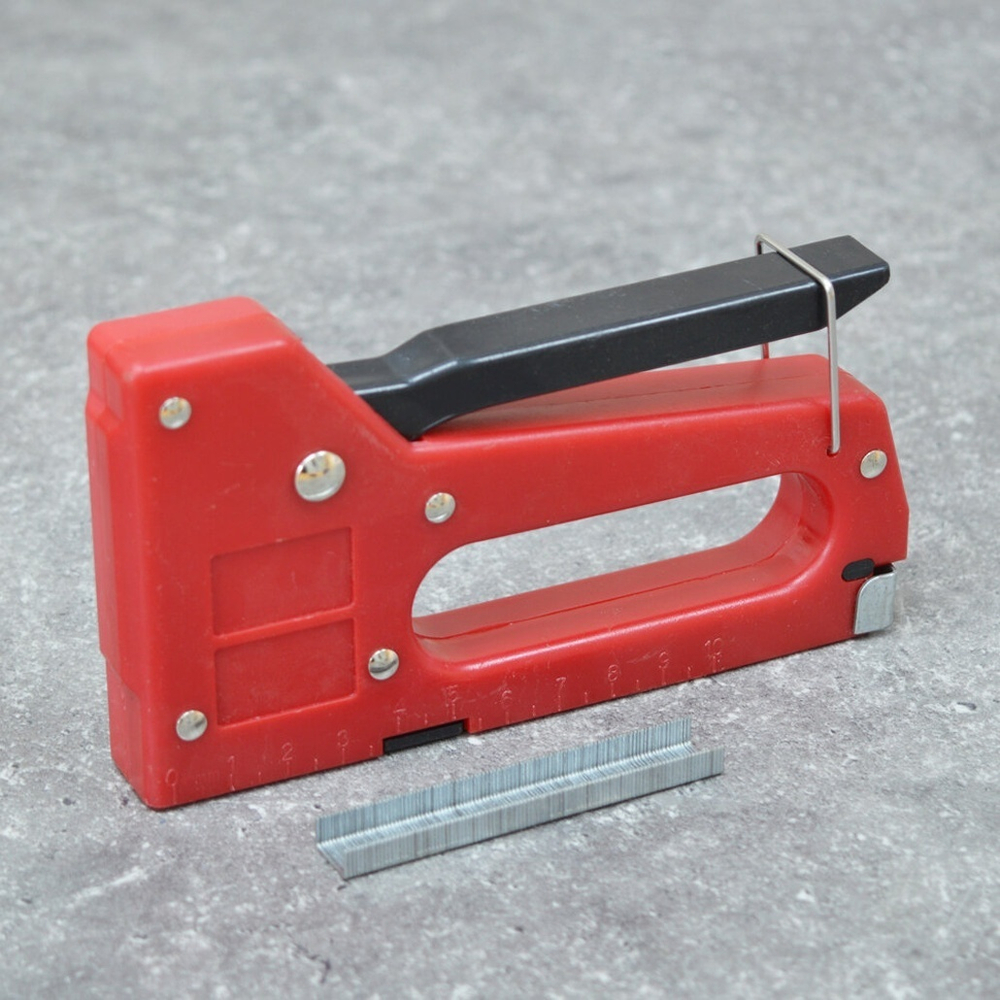 Степлер строительный, пластик