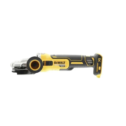 Угловая шлифовальная машина DEWALT DCG405FN XR 125 мм 18 В, бесщеточная, литиевая, промышленная, специальная, полирующая, плоская головка, голый инструмент