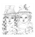 Painting You in Memory. Coloring Book