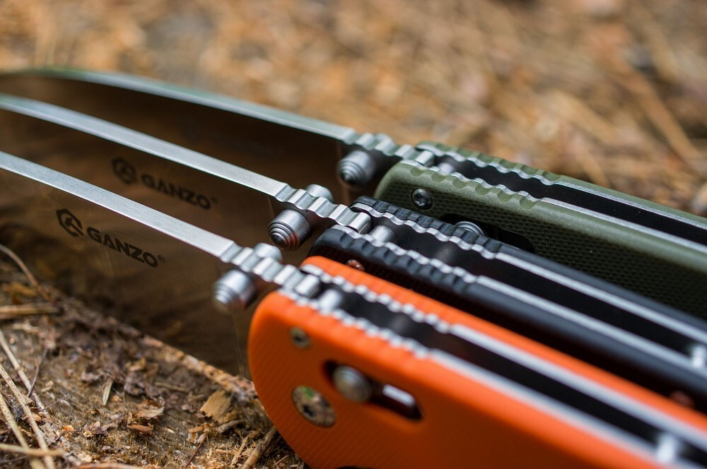 Нож Ganzo G740 зеленый, G740-GR