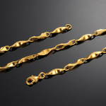 Оригинальная цепь 60 см с позолотой Steelman gb0614626