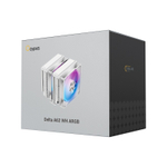 Кулер для процессора Ocypus Delta A62 WH ARGB, 2x120mm ARGB FAN, 6 PIPES, 4-PIN PWM, 500-2000 RPM, 29DBA