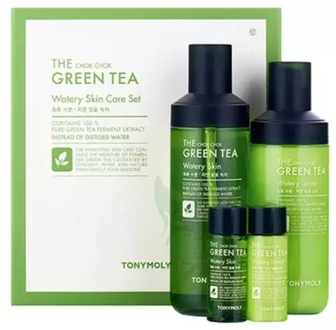 Tony Moly Набор средств с экстрактом зеленого чая - The Chok Chok green tea skin care set