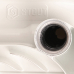 Радиатор биметаллический STOUT Space 500 - 7 секций (подключение боковое, цвет белый)