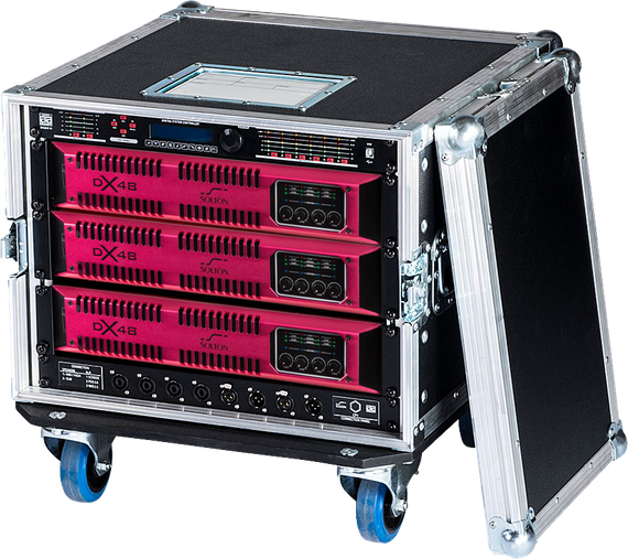 Solton DX 48 - Усилитель 4-х канальный; 4x 800 Вт на 8 Ом; 4x 1200 Вт на 4 Ома