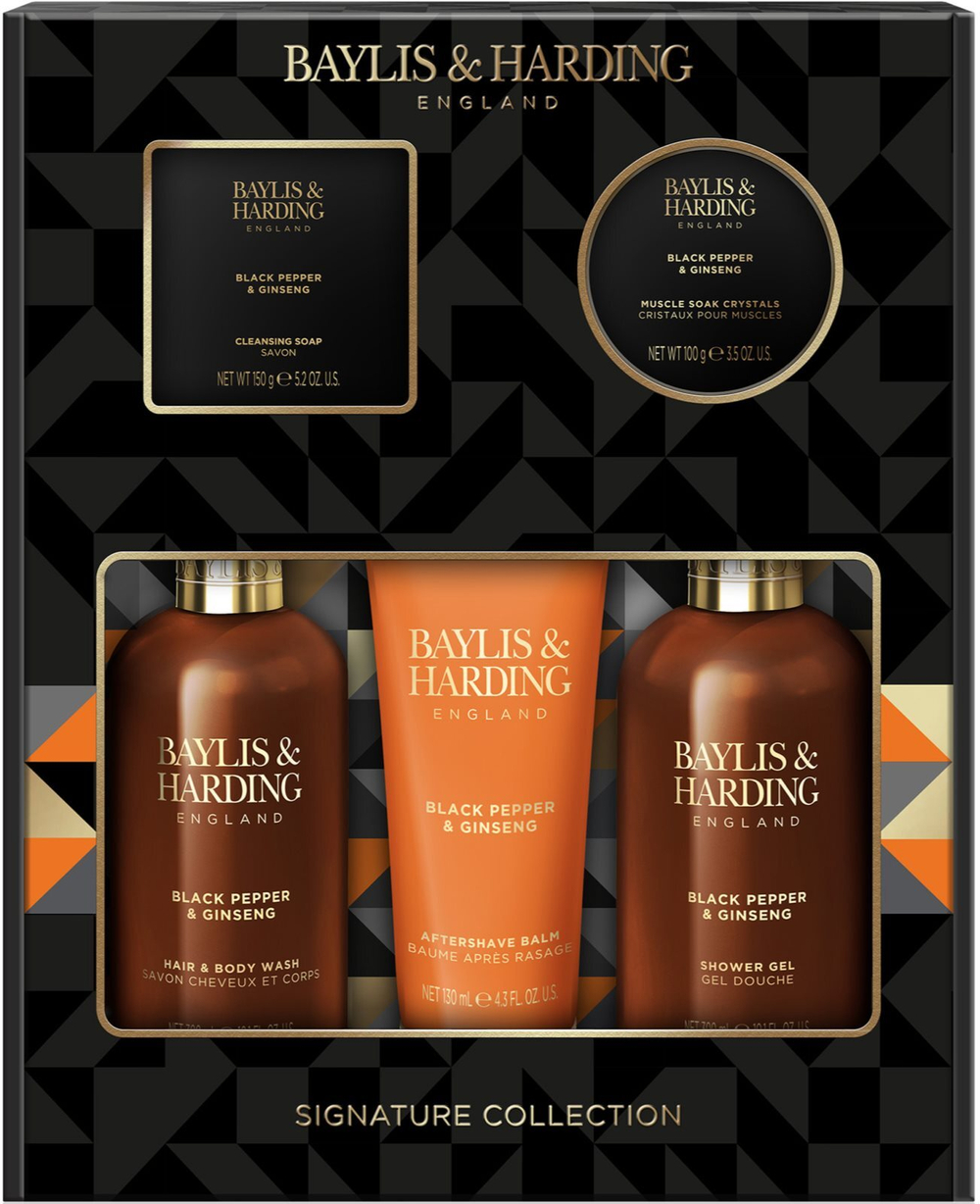 Baylis & Harding Black Pepper & Ginseng - подарочный набор (баня) для мужчин /   / GTIN 017854109919