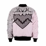 Купить Бомбер Heartz Type-A Flight Jacket Frozen Berry Розовый Бомбер Heartz Type-A Flight Jacket Frozen Berry Розовый