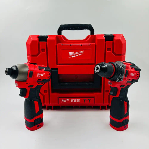 Набор аккумуляторного электроинструмента Milwaukee 2в1 Шуруповерт+Винтоверт(Импакт) 18V